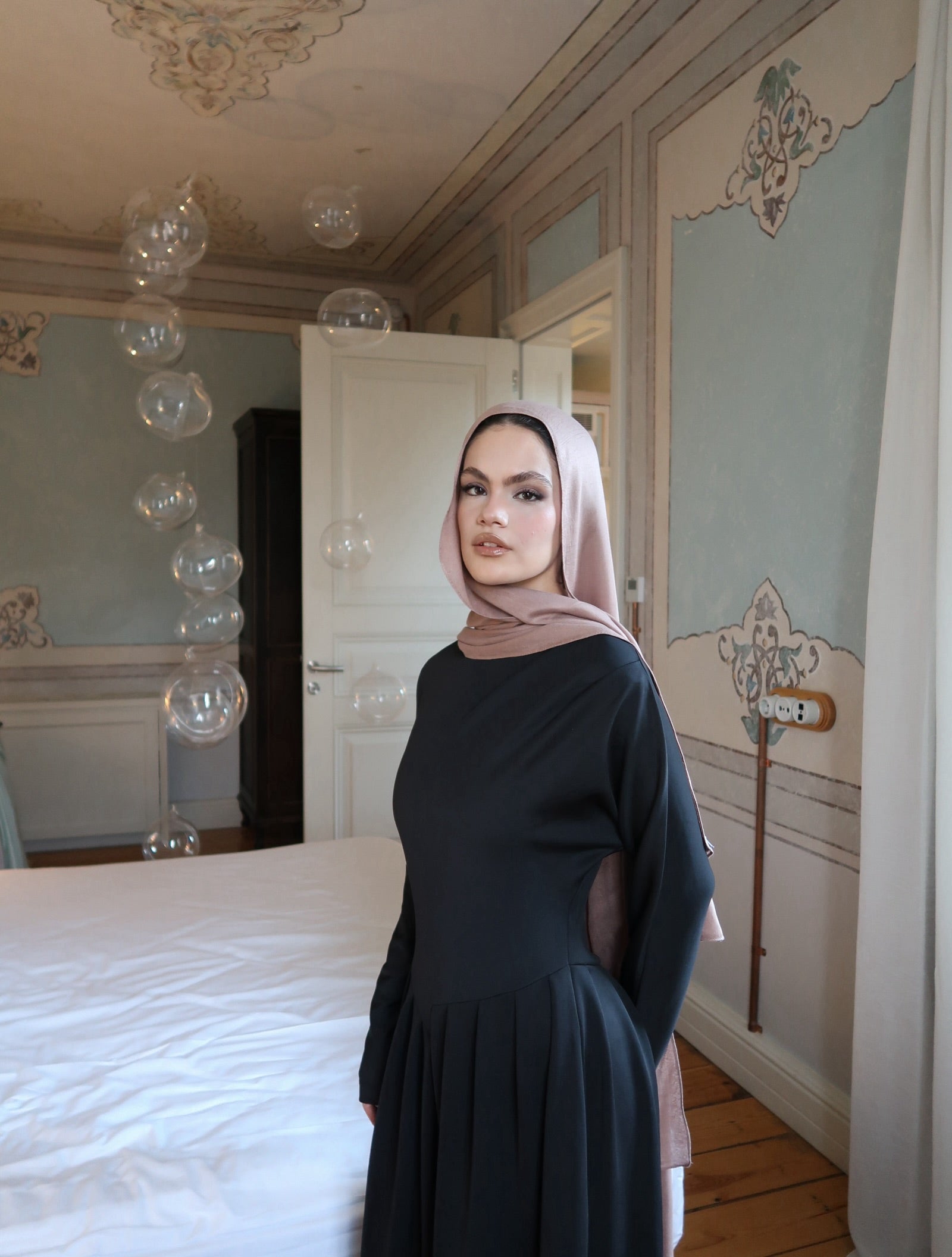 Elegance Elbise Siyah