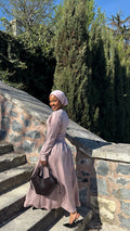 Elegance Elbise Powder Pembe