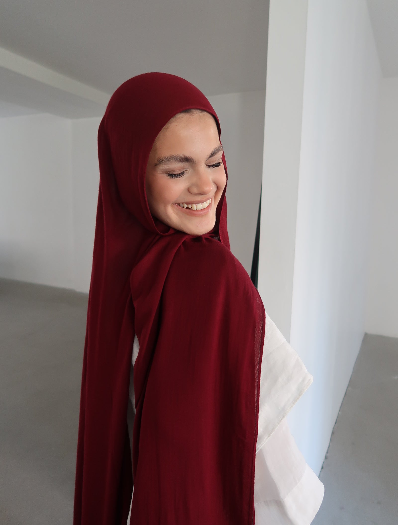 Modal Şal Koyu Kırmızı