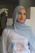 Modal Şal Baby Blue