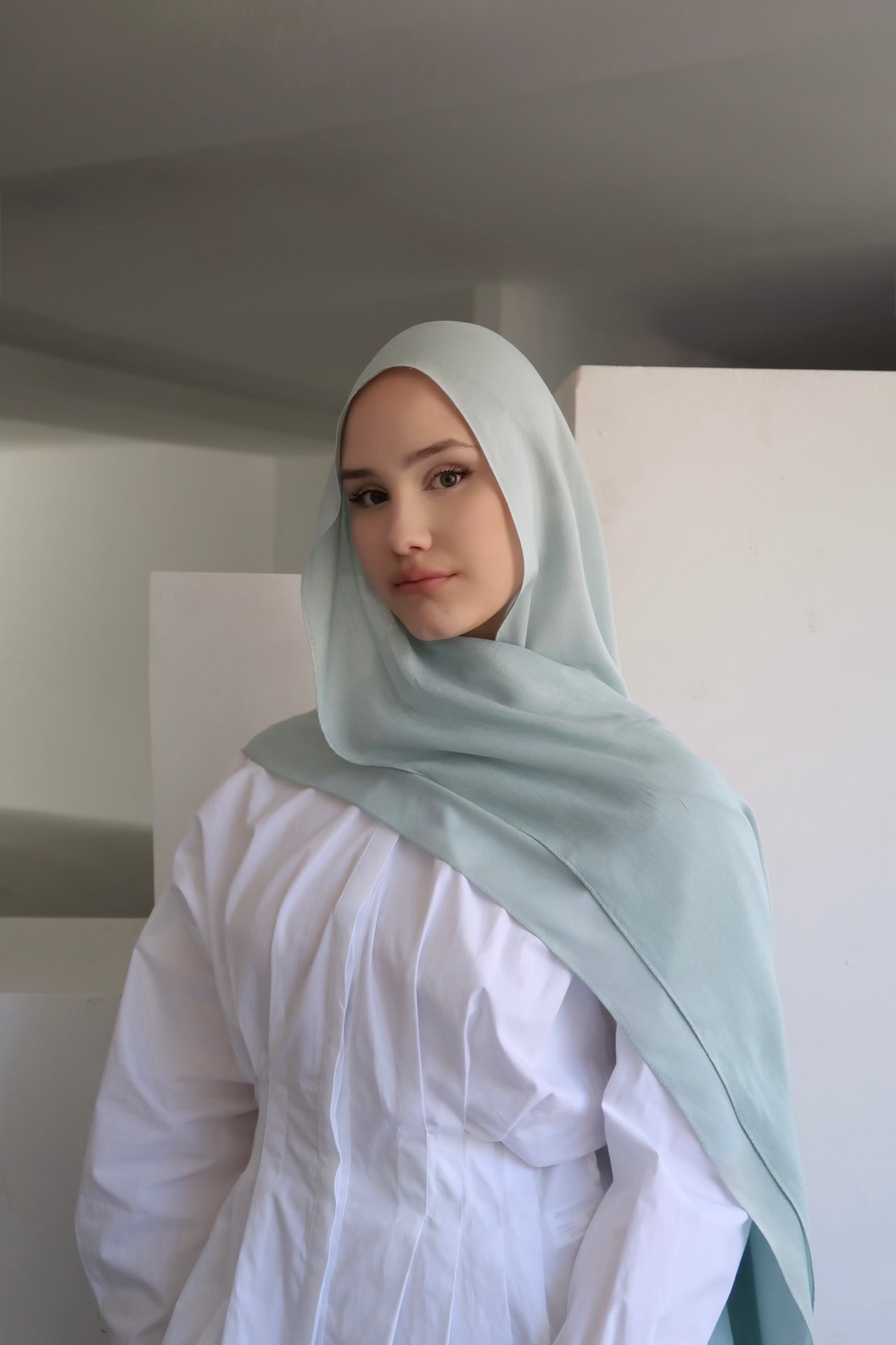Modal Şal Pastel Yeşili