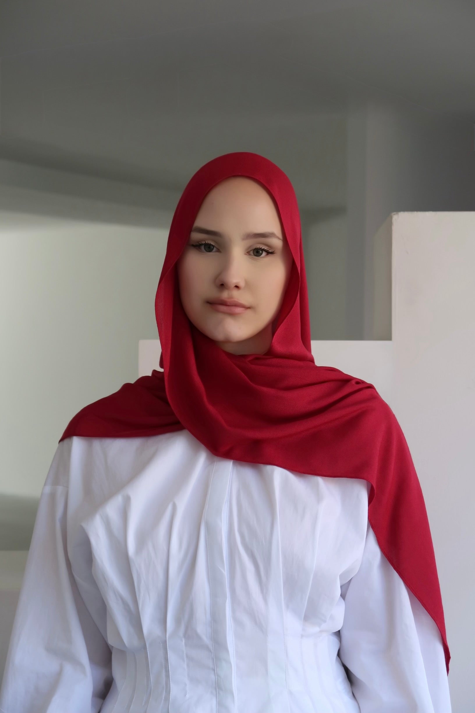 Modal Şal  Açık Kırmızı