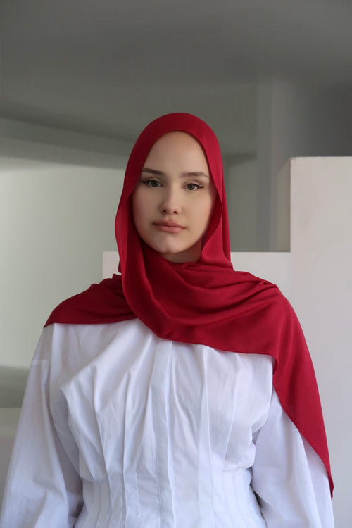 Modal Şal  Açık Kırmızı