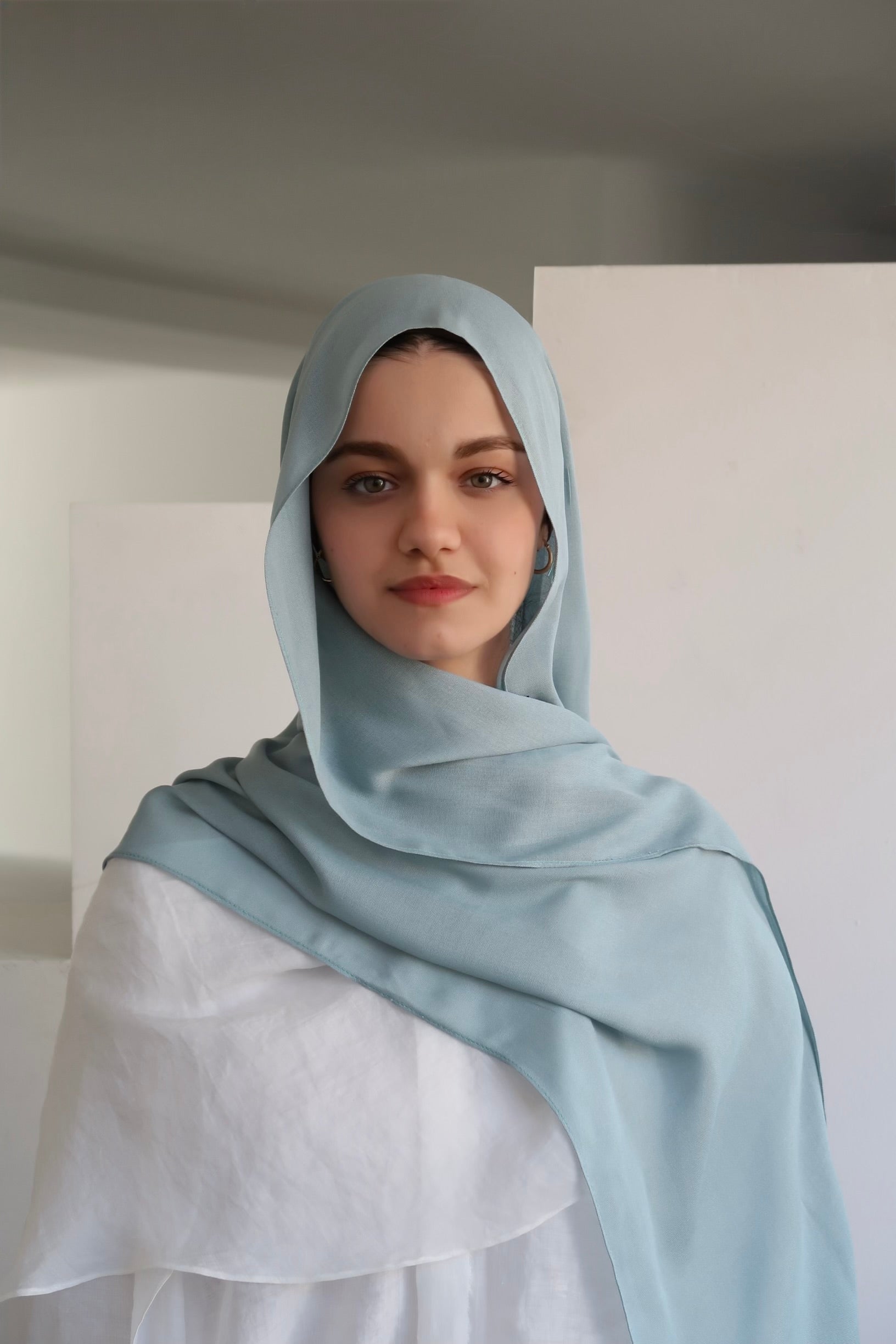 Modal Şal Powder Blue