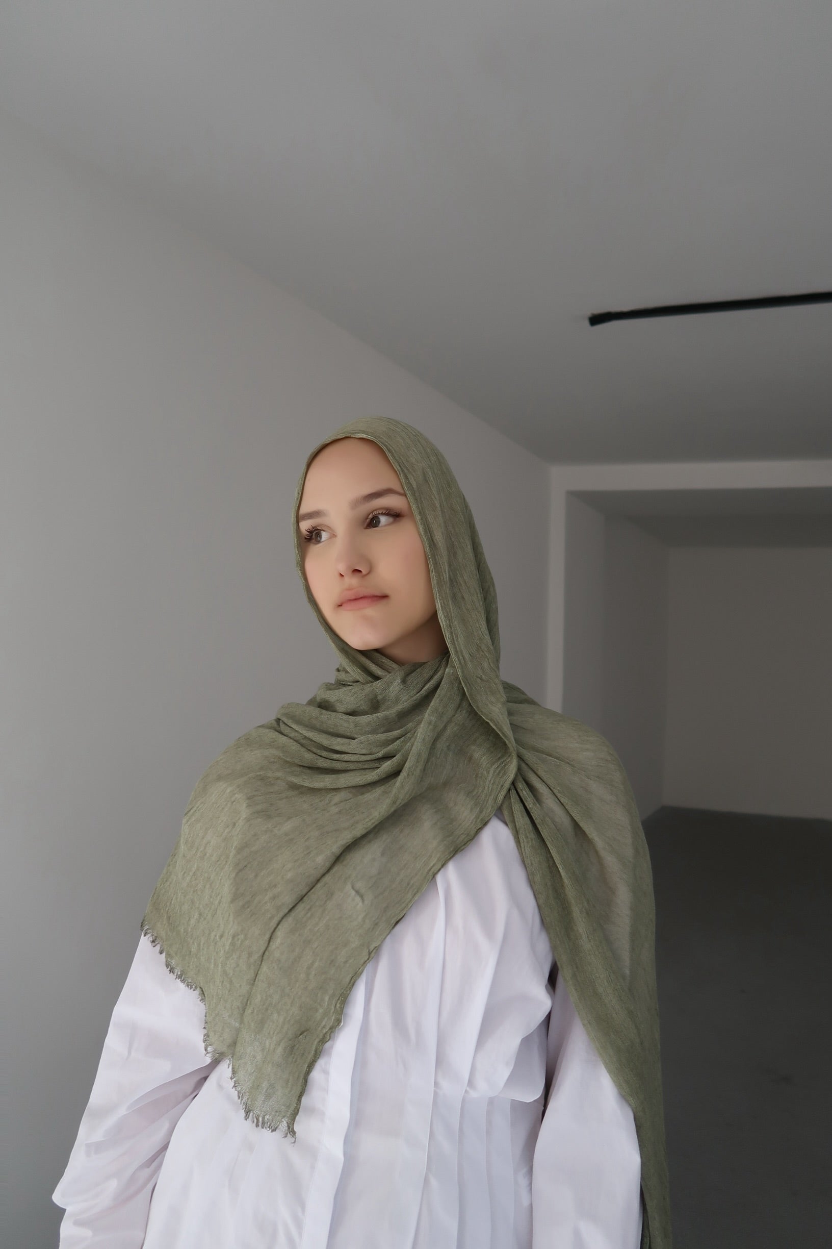 Senara Şal Saga Green
