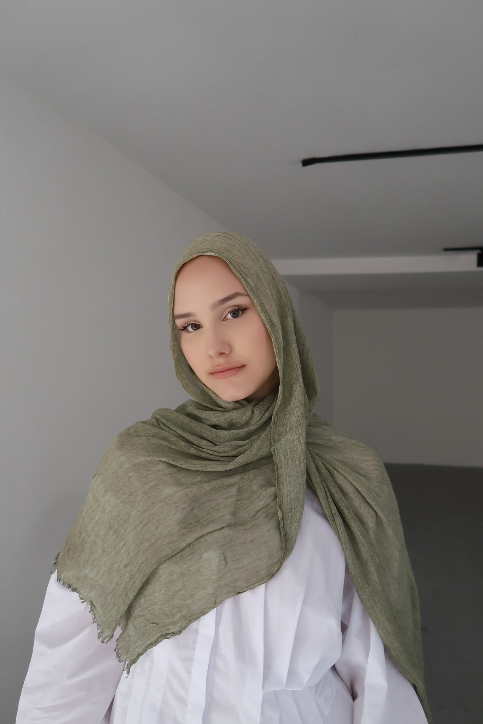 Senara Şal Saga Green
