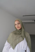 Senara Şal Saga Green