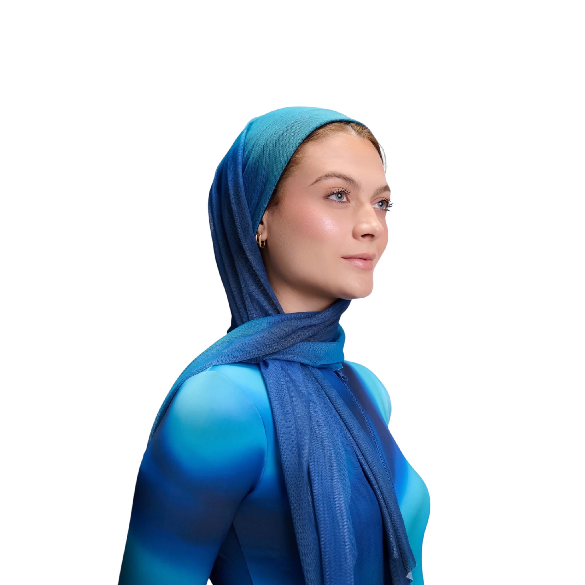 Swim Hijab Azure